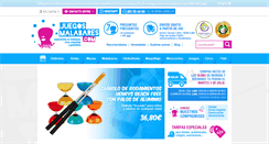 Desktop Screenshot of juegosmalabares.com